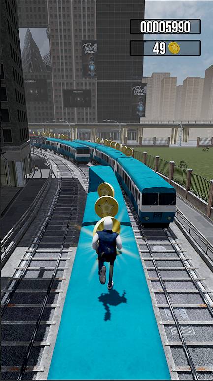 地铁跑酷城市版4