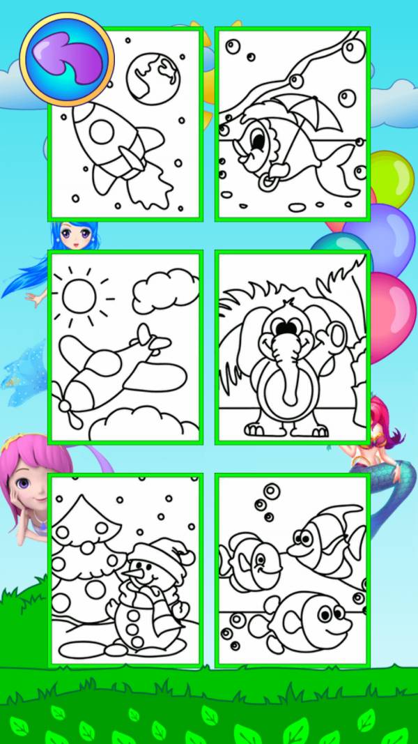 人鱼公主爱画画4