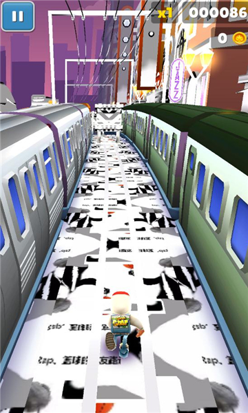 地铁黑子地铁跑酷内置菜单版2