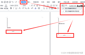 Word文档分页符怎么删除