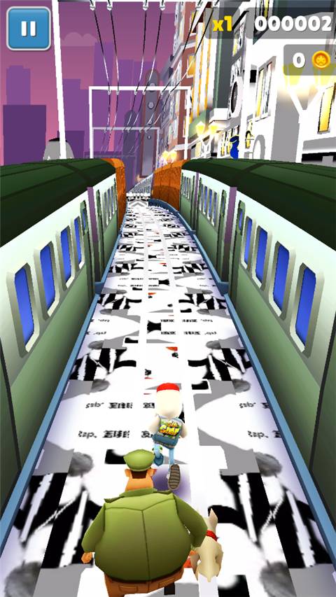 地铁跑酷伤感坤版1