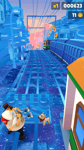 地铁跑酷星空魔改版2.0版本1