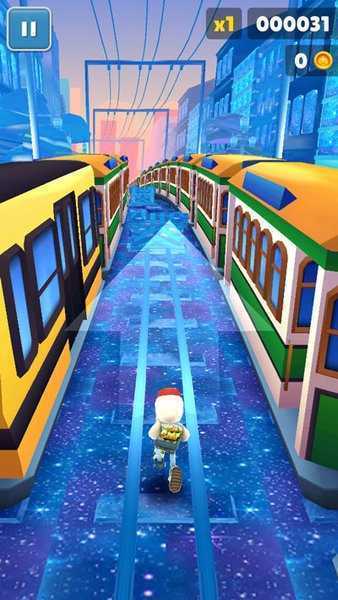 地铁跑酷星空魔改版2.0版本3