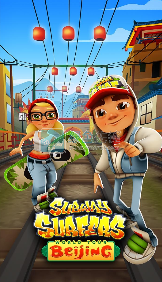 地铁跑酷拉斯维加斯安卓版(Subway Surfers)V1.56.1 无限钥匙修改版1