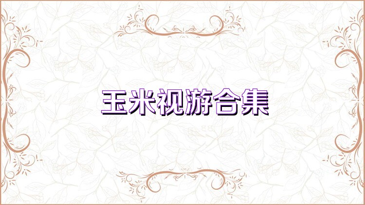 玉米视游合集