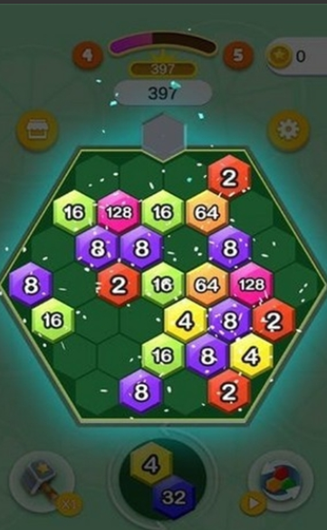 2048六角碰碰碰3