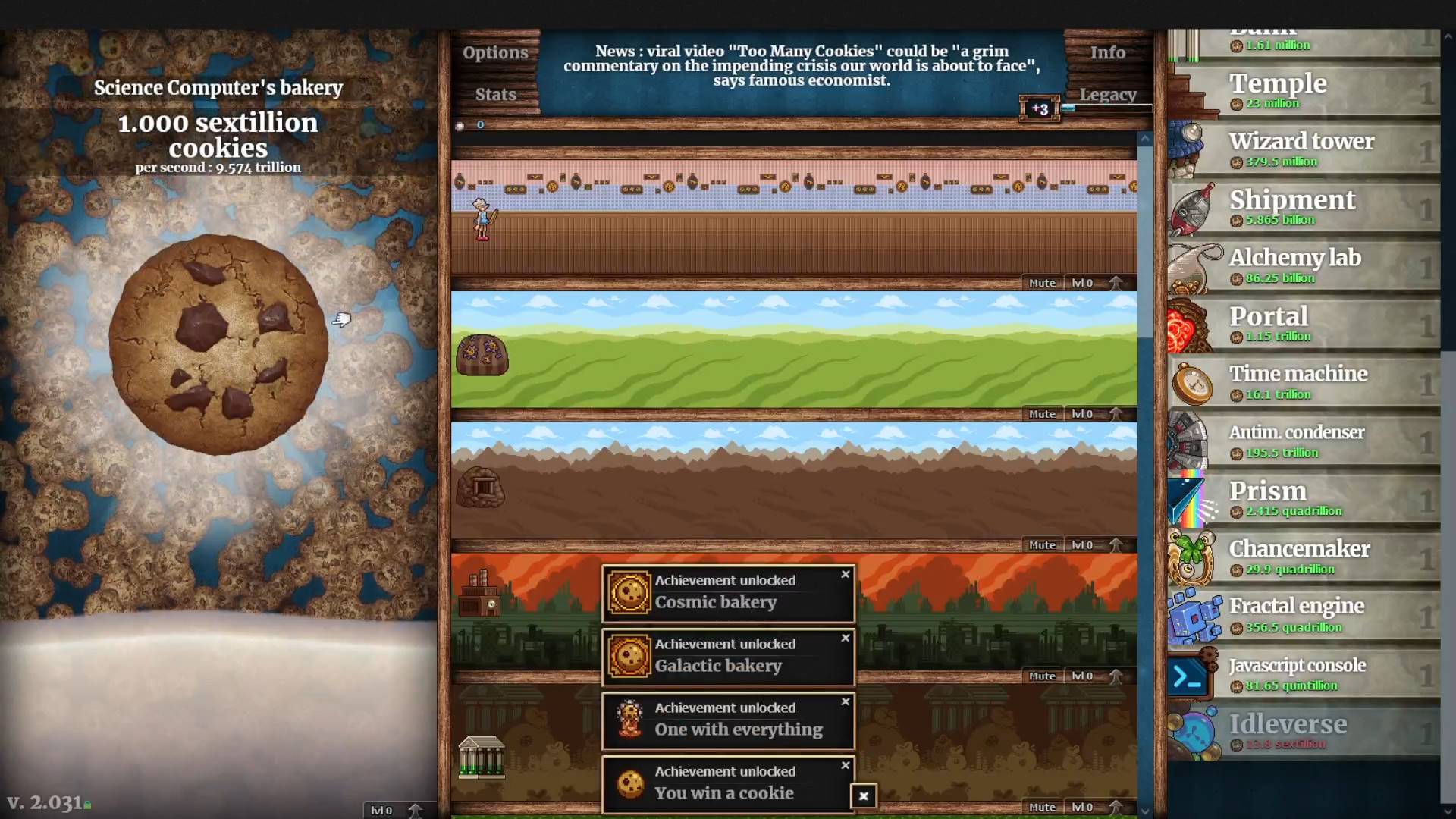 无尽的饼干Cookie Clicker1