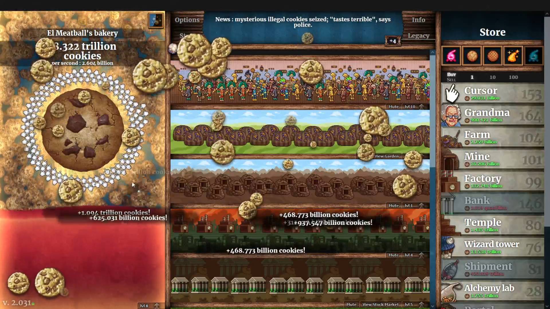 无尽的饼干Cookie Clicker2
