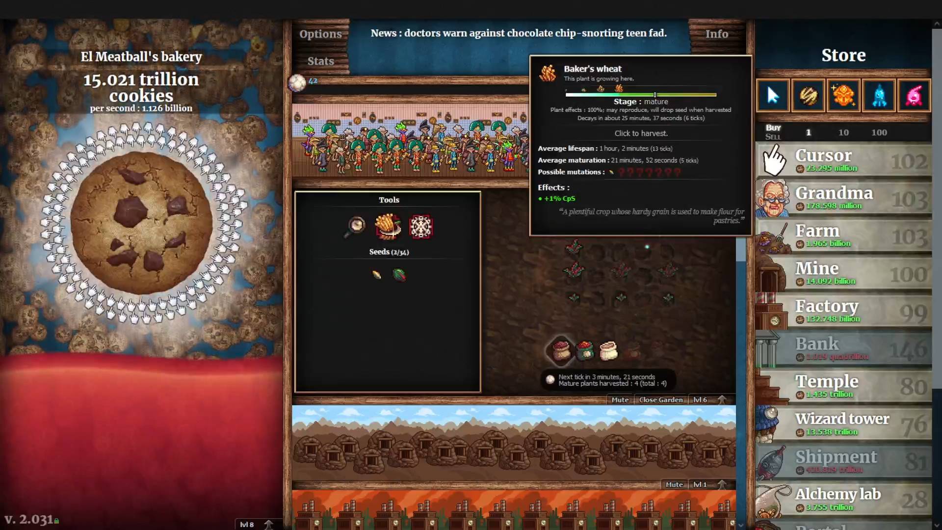 无尽的饼干Cookie Clicker5