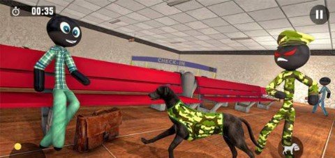 火柴人军犬模拟器1