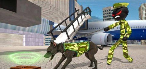 火柴人军犬模拟器3