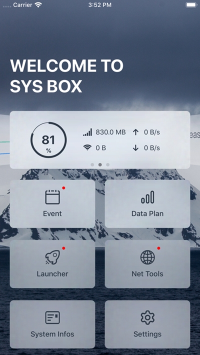 sys box通知栏小组件2