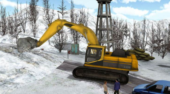 大型挖掘机驾驶模拟游戏有什么