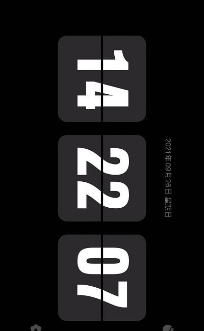 Flipclock翻页时钟3