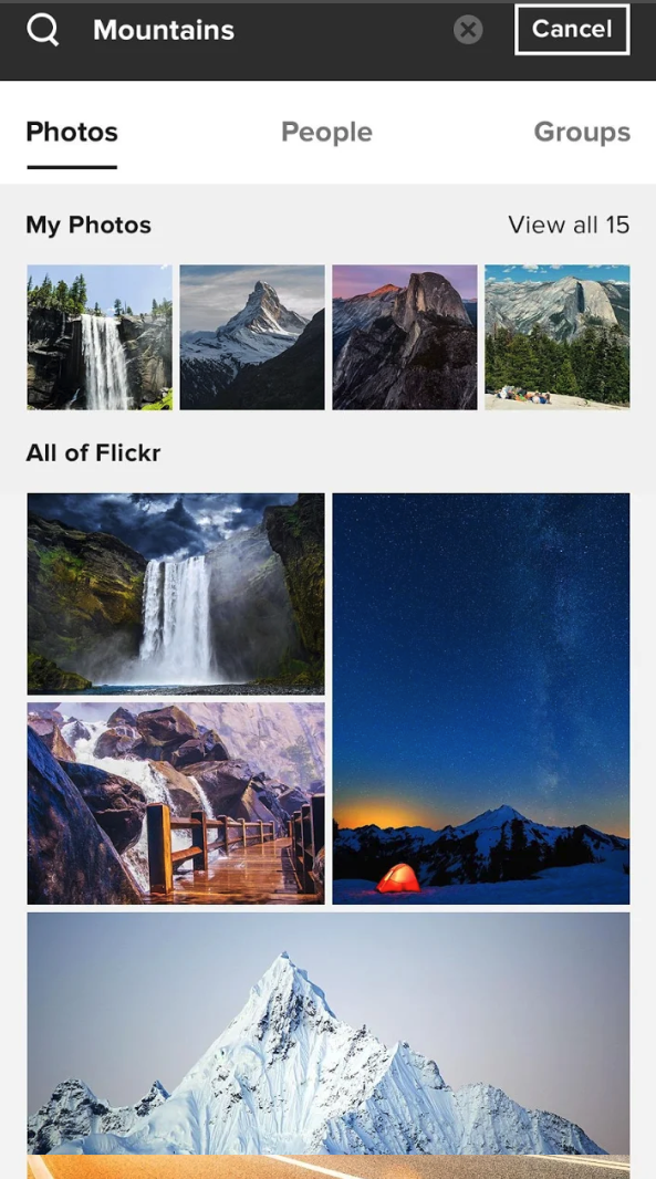 Flickr软件下载(雅虎图片应用)V4.0.7 最新安卓版0