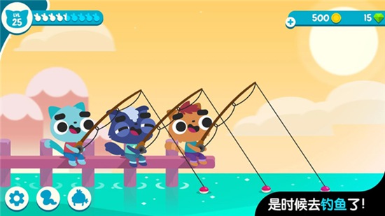 小猫钓鱼游戏中文版游戏1