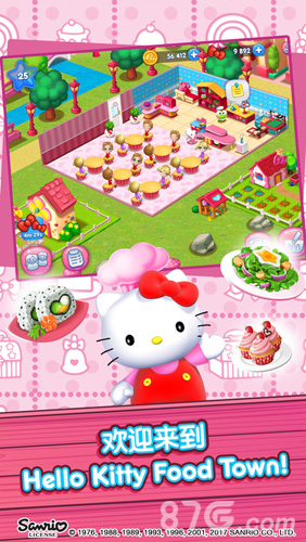 Hello Kitty Food Town1