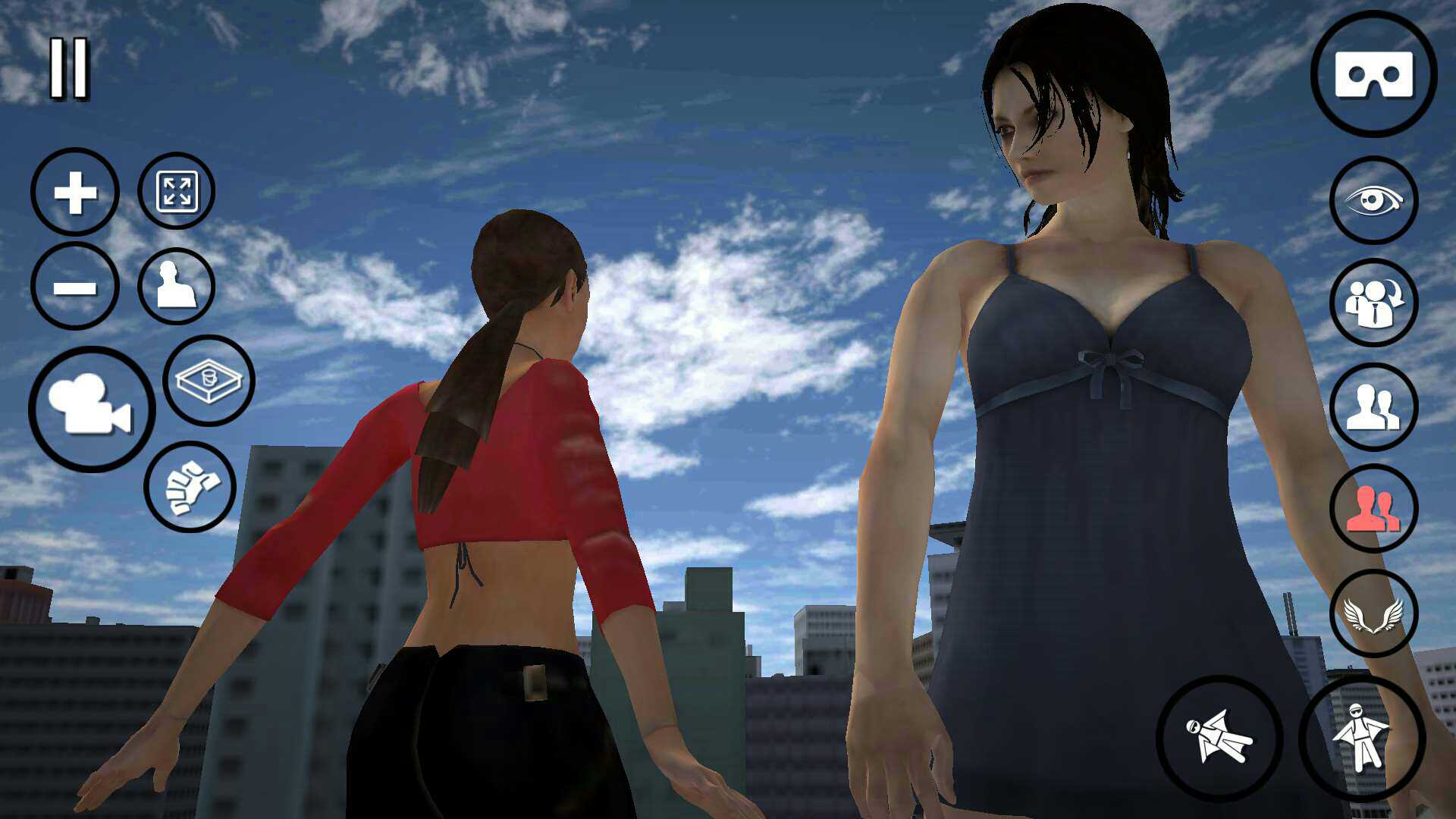 巨大少女破坏城市23