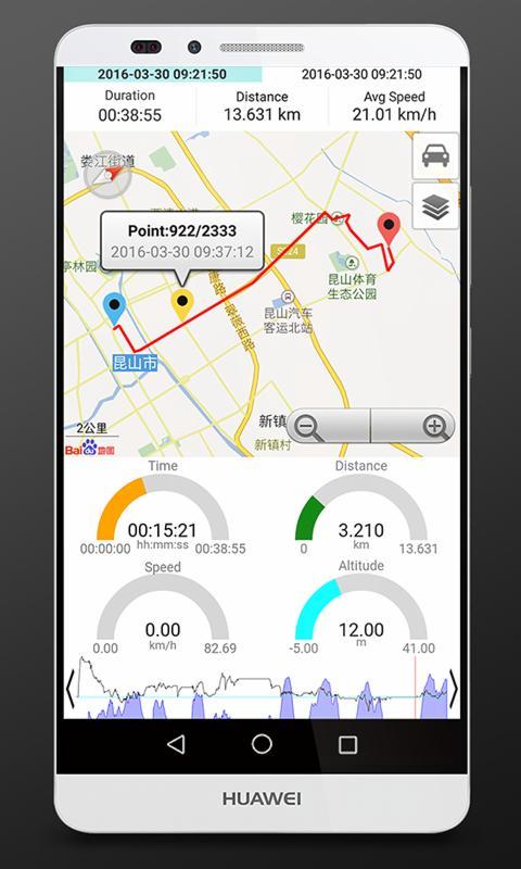 GPS速度表APP4
