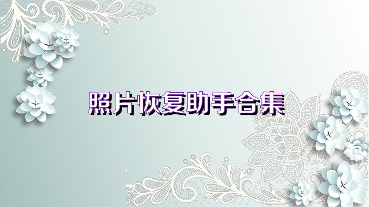 照片恢复助手合集