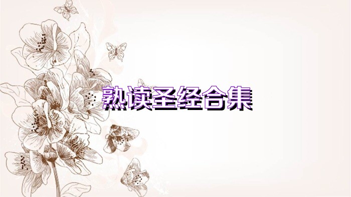 熟读圣经合集