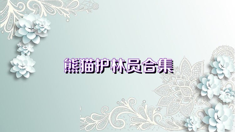 熊猫护林员合集